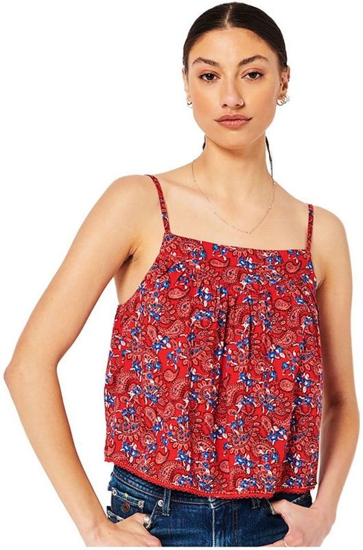 Superdry - Vintage Embellished - Mouwloze Blouse