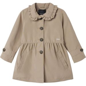 NAME IT NMFMADELIN TRENCH COAT1 Meisjes Jas - Maat 80