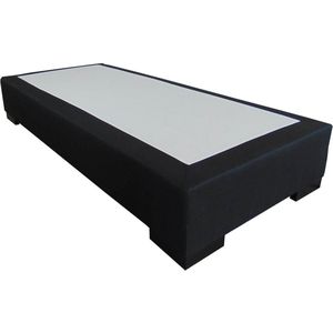 Slaaploods.nl Deluxe - Boxspring exclusief matras - 90x220 cm - Zwart