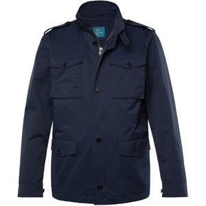 Boston Park Boston Park - Heren - Boston Park Fieldjack opstaande kraag klepzakken - Navy blauw - Maat 52+