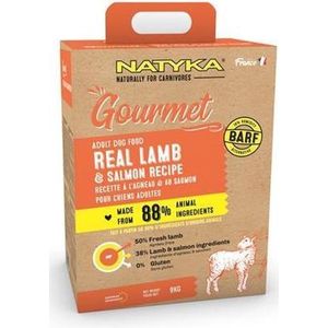 Natyka - Gourmet Adult Lamb / Salmon - Hondenvoer - 9 kg