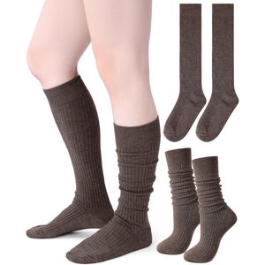 Wintersokken dames - huissokken - sokken - winter Sokken - 5 Paar - Thuissokken - Huissokken Dames en Heren - Verwarmde sokken - Fleece Sokken - Dikke Sokken - Slofsokken - Warme Sokken - Bedsokken - Gevoerde Sokken - Kerst