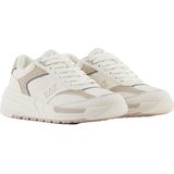 Emporio Armani - EA7 - Sportschoenen - Wit - Heren - Leer