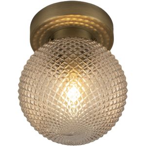 Lumidora Plafondlamp 74751 - Plafonniere - MANTUA - E14 - Grijs - Brons - Metaal - Badkamerlamp - ⌀ 15 cm
