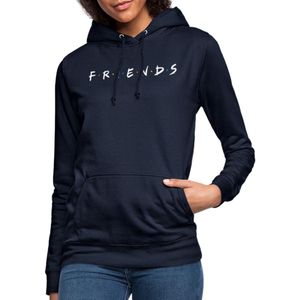Friends Logo Wit Hoodie Dames