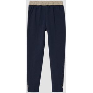 s.Oliver - Legging - Zacht - Glittertailleband - Slim Fit