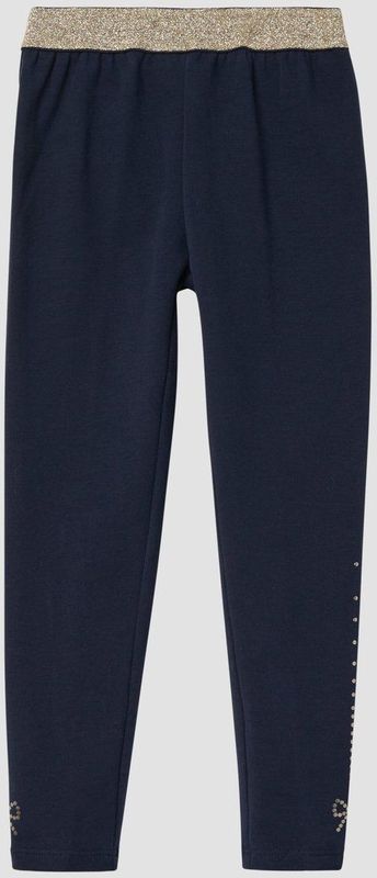 s.Oliver - Legging - Zacht - Glittertailleband - Slim Fit