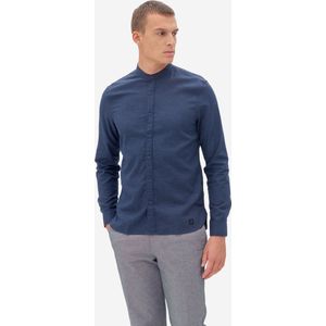 Nowadays Oxford Overhemd Oxford Melange Shirt Lange Mouw - Maat M
