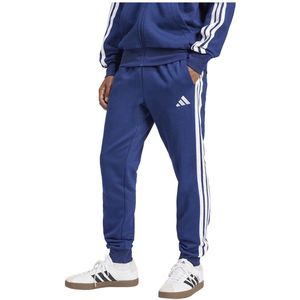 adidas - Essentials 3 Stripes - Fleece Joggers - Blauw - Korte Broeken