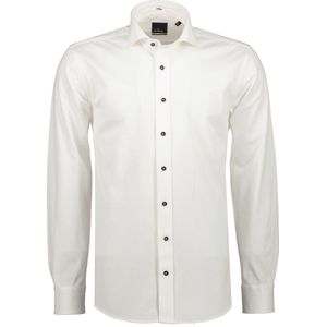Jac Hensen Overhemd - Modern Fit - Wit - 4XL Grote Maten