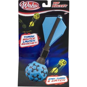Wahu Rip Rocket - Vliegende stuiterbal met staart! -  Blauw