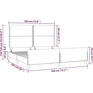 vidaXL-Bedframe-met-hoofdeinde-fluweel-donkergroen-180x200-cm