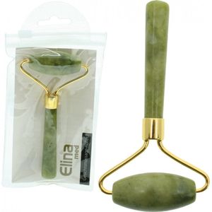 Gezichtsmassage roller vervaardigd uit groene Jade steen - Jadeïet