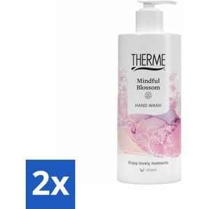 Therme - Mindful Blossom - Handzeep - Hydraterend - Verzorgend - 300ml - Voordeelverpakking - 2 stuks