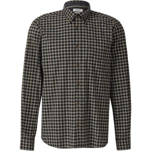 Hemd - Regular Fit - Geruit Patroon - Luchtig - Met Buttondownkraag