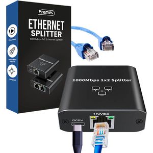 Premes - Internet Splitter - Wit - Netwerkaccessoire