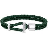 Thomas Sabo - Armband - Groen - Zilver - Gezwarte Textuur - 925/-