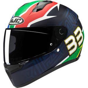 HJC C10 Brad Binder 33 - Integraalhelm - Zwart Groen