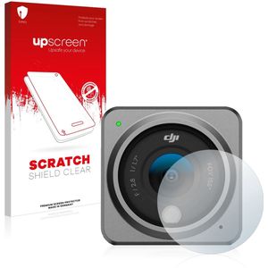 upscreen - Screenprotector voor DJI Action 2 Lens (Behuizing) - Folie Beschermfolie transparant