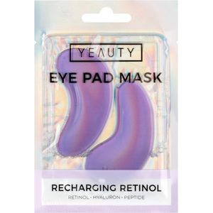 YEAUTY recharging retinol - eye pad mask - oogpads - hyaluron peptide 1 paar
