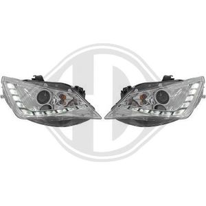 Seat - Diederichs 7427285 - Koplampen Set - Chroom - Voor Voertuigen Met Lichthoogteregeling
