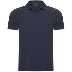 Polo V Neck Shirt – Mi Piace | Men RM202032 Dark Blue - Dark Blue / L / Travel