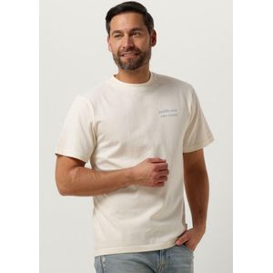 Forét Tip T-shirt Polo's & T-shirts Heren - Gebroken wit - Maat XXL