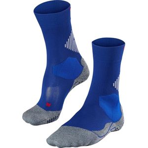 Falke 4 Grip Stabilizing  Sportsokken - Maat 39-41 - Unisex - blauw/grijs/rood
