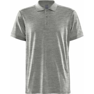 Craft CORE Blend Polo Shirt M 1910745 - Grey Melange - S