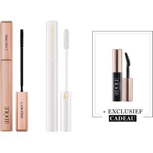 Lancôme Lash Idôle Flutter Extension Mascara Zwart - 01 True Black & Lancôme Cils Booster XL Mascara Primer + Cadeau