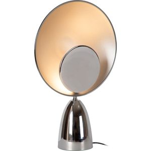 Lucide CASTAMAR - Tafellamp - Ø 25,5 cm - LED - 1x8W 2100K - Chroom