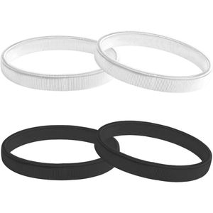 Elastische metalen shirt mouwhouders - 2 stuks verstelbare kousenbanden voor lange mouwen
