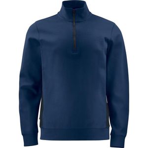 ProJob 2128 SWEATER MET KORTE RITSSLUITING 642128 - Marine - XL