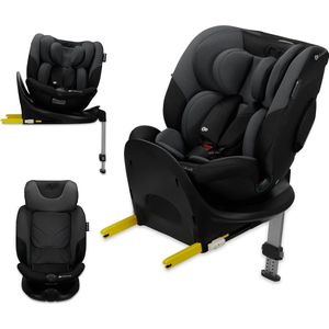 Kinderkraft I-FIX I-SIZE - Autostoeltje 40-150 cm + Isofix Base - AIR FLOW-systeem - Zwart
