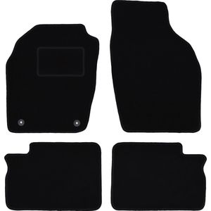 Zwarte veloursmatten voor: Opel Agila A hatchback (2000-2007)