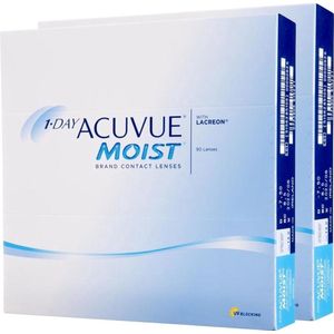 -2,25  - 1-DAY ACUVUE MOIST  -  180 pack  -  Daglenzen  -  Contactlenzen - BC 9,00