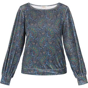 usha - Blouse - Regular Fit - Lange Mouwen - Velvet - Festival Collection