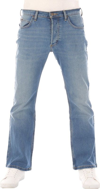 Lee - Denver - Bootcut Jeans - Blauw - Volwassenen - Denim