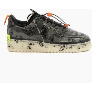 Nike - Air Force 1 Flyknit 2.0 - Sneakers - Wit/Zwart - Oreo