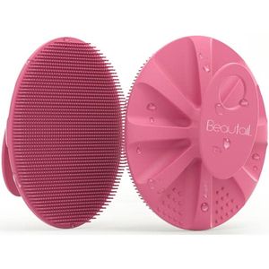 Siliconen Scrubber voor Lichaam en Gezicht - Zachte Exfoliatie voor Gevoelige Huid