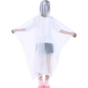Regenponcho voor Kinderen - Waterdichte Herbruikbare Poncho met Capuchon