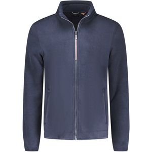NZA - Sweater - Blauw - Half Zip - Regular Fit