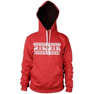 Hybris Scandinavian Christmas Hoodie SH-3-15491-H14-8 Red-S