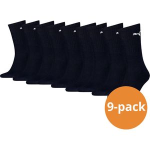 Puma Sportsokken Dark Navy - 9 paar Puma sportsokken - Unisex - Maat 35/38