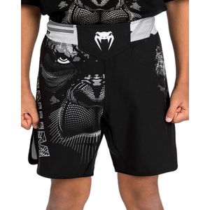 Venum Gorilla Jungle Fightshorts Kids Zwart Wit - Kids - 10 Jaar
