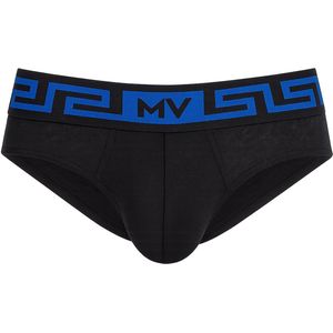 MODUS VIVENDI Linen Classic Brief Black - MAAT M - Heren Ondergoed - Slip voor Man - Mannen Brief