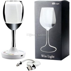 LED wijn glas RGB/WW design tafellamp