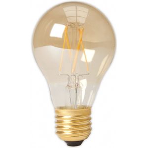 Calex Lichtbron E27 Standaardlamp - Glas - Goud - 6 x 11 x 6 cm (BxHxD)