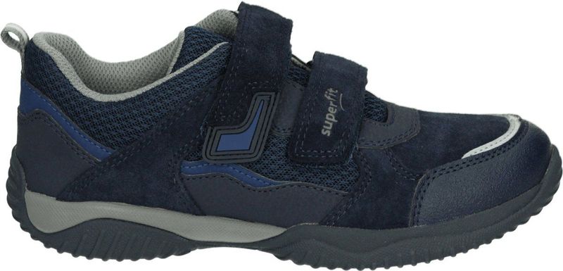 Superfit Storm Sneakers voor jongens, blauw/grijs 8000, 25 EU