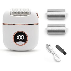 Elektrische voetslijper voor gladde voeten – Eeltverwijderaar met USB oplaadfunctie voor mannen en vrouwen